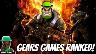 Gears Of Wars Games Ranked - Top 5 & Honourable Mentions!