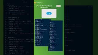 CSS Animated Play Pause Button #shots #shortvideo #html #css