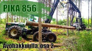 PIKA 856 avohakkuulla, osa 2/3.