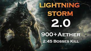 S5 Werewolf Lightning Storm Infernal Hordes T8 900+ Aether // Diablo 4 Season 5 Druid Build