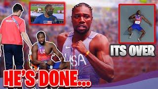 Noah Lyles Just Told The SHOCKING TRUTH About 200m & Received HUGE VIOLATION In OLYMPICS‼️