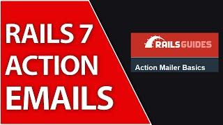 Action Mailer for Beginners | Ruby on Rails 7