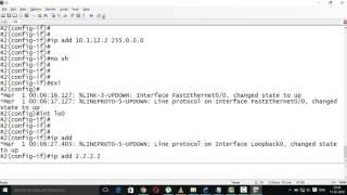 Rip basic configuration in Gns3 CCNA