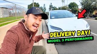 TESLA MODEL 3 PERFORMANCE DELIVERY DAY! (Why I Finally Got One)