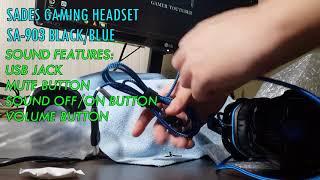 SADES HEADSET SA-903 HONEST UNBOXING!