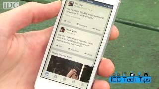 How to sort Facebook's News Feed chronologically on mobile