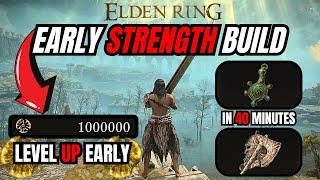 The BEST Early Game Strength Build In 40 Minutes (Hero Beginner Guide Elden Ring)