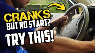 Your Car Won't Start? Crank But No Start? Diagnose And Fix Your Car Now!