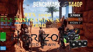 Horizon Zero Dawn RTX 3090 MSI Gaming X Trio Benchmark Ryzen 3700x 1440p