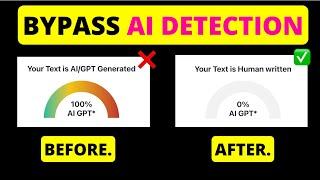 Bypass AI Detection: How to Humanize AI Text And Bypass AI Detectors [FREE]