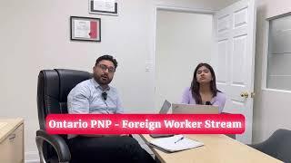 Ontario PNP - Foreign Worker Stream | NO IELTS Required | No LMIA Required | Direct PR (Full Video)