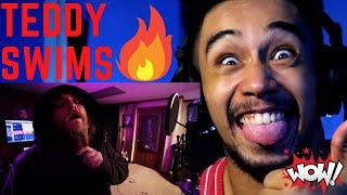 Teddy Swims - Knocks Me Off My Feet (Stevie Wonder Cover) FIRST TIME REACTION
