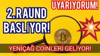 UYARIYORUM 2.RAUND GELDİ.YENI DEVIR ETHEREUM CAGI BAŞLIYOR.#bitcoin #altcoinanalysis #cryptotrading