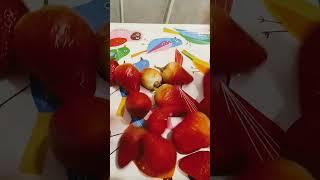 #asmr#satisfying #dropping strawberry's#fruits#healthy#vitamins #trending #shortvideo #viral#shorts