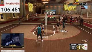 FIRST GAME AS A 99 OVERALL PURE POINT FORWARD IN NBA2K19! ANTE UP VS ELITE SHOT CREATOR & LOCKDOWN!