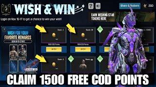 Mythic Spectre Release date | Claim Permanent Free 1500 Cod Points Wish & Win Event/Earn Wish Tokens