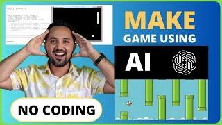 Creating Online Games with HTML, CSS, and JavaScript using AI ChatGPT | No Coding