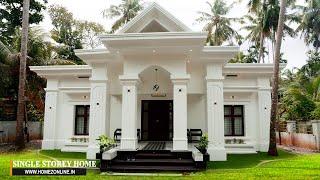 Beautiful single storey home design with outstanding interior and exterior