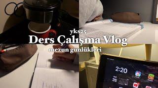 Sessiz Ders Çalışma Vlog | saat 2 den sabaha kadar çalışmak geri döndüm.