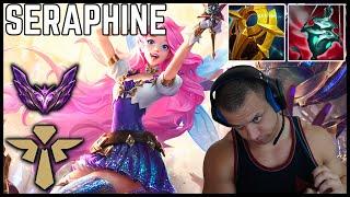  Tyler1 HOW DO I PLAY THIS CHAMP? | Seraphine Support Full Gameplay | Season 14 ᴴᴰ
