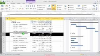 Learn Microsoft project 2010 in 15 minutes