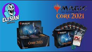 Let's Say Goodbye To 2021 By Opening Up MTG Core 21 Booster and Bundle Box