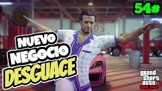 NUEVO NEGOCIO DESGUACE |GTA ONLINE DE POBRE A RICO 2024| SERIE /Ep 54#