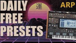 Daily Free Presets 013/365 - Arp [Sylenth1]