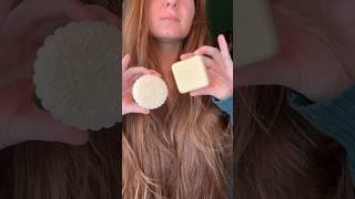 I am so impressed with these shampoo and conditioner bars by Viori! Link is in my linktree! #hair