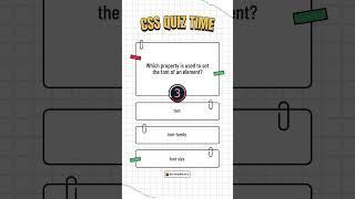 CSS Quiz - Super Easy Mode