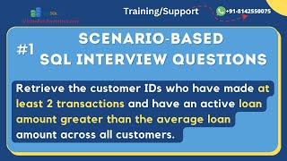 SQL Tutorial - Scenario based SQL Interview questions #1 | Join 3 Tables