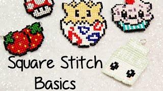 DIY Square Stitch Basics : How To! ¦ The Corner of Craft