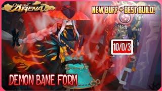 NEW BUFF + BEST BUILD AOBOZU (DEMON BANE FORM) - ONMYOJI ARENA