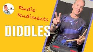 Diddles einfach geübt- Rudiments - Schlagzeug lernen mit Schlagzeuglehrer Rudi Hein - Tutorials