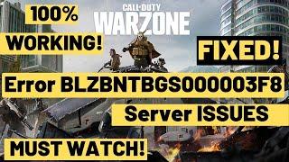 Call Of Duty Warzone Blizzard Disconnect FIXED| Transmission Error CODE BLZBNTBGS000003F8| Direct X