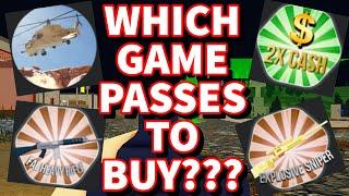 WHICH GAMEPASSES SHOULD YOU BUY? (OIL WARFARE TYCOON)