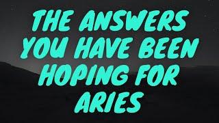 ARIES - THE ANSWERS YOU HAVE BEEN HOPING FOR, ARIES | June 7-14 | TAROT