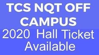 Tcs NQT Admit card/Hall Ticket 2020 Download || Tcs Nqt 2020 ||