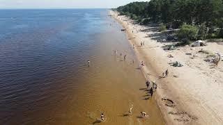 Ладожское озеро 4k/Ladoga lake 4k. FLYING OVER LADOGA (4K UHD)