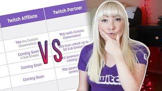 Twitch Affiliate vs Twitch Partner