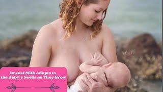 Breast Milk Adapts to the Baby’s Needs as They Grow