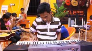 sarkarai nilave in keyboard Instrumental - Ashwath - Mylees Academy