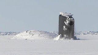 US Navy Nuclear Submarine Crashes Through Polar Ice