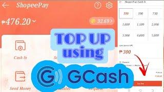 How to Top Up Shopeepay using Gcash