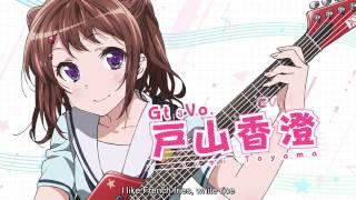 BanG Dream! Character Introduction - Kasumi Toyama