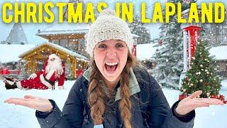 Exploring SANTA CLAUSE VILLAGE in FINLAND  (Rovaniemi)