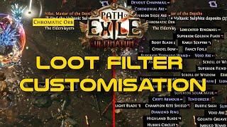 FilterBlade - How to Customise your loot filter - Path of Exile Guide