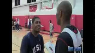 Kyrie Irving Challenges Kobe Bryant 1 on 1 for $50K! RIP KOBE