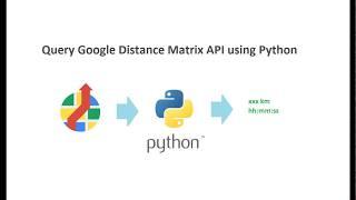 Google Distance matrix api