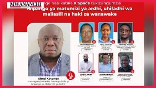 #LIVE Mipango ya matumizi ya ardhi,uhifadhi wa maliasili na haki za Wanawake